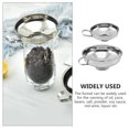 thumbnail image 4 of 2pcs Canning Funnel with Handle Metal Funnel Caning Kitchen Wide Mouth Funnel for Oil Liquor Canning, 4 of 5