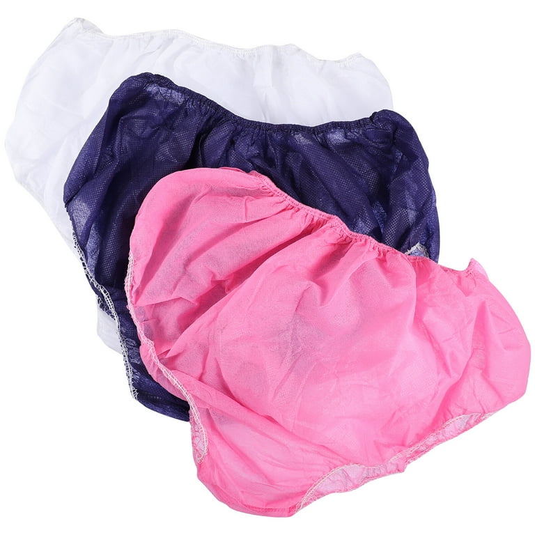30pcs Non-Woven Underwear Disposable Underpants Spa Panties for Female