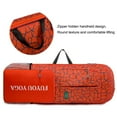 thumbnail image 3 of Yucurem Waterproof Yoga Mat Bag, Unisex Yoga Cushion Bag for Fitness Training, Portable Yoga Mat Handbag (Orange), 3 of 10