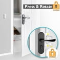 thumbnail image 3 of Child Safety Door Handle Locks, 2Pack Adhesive Baby Proof Door Lever Lock No Drill Quick Install Safety Locks for Door, 3 of 7