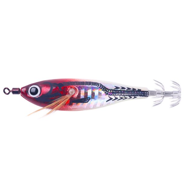 Cebo Pesca Newup Eging Calamar Jigging Camarón Anzuelos Pulpo 10 Cm G Luminoso (1)
