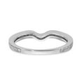 thumbnail image 5 of 14K White Gold Ring Band Wedding Diamond Round, 5 of 7