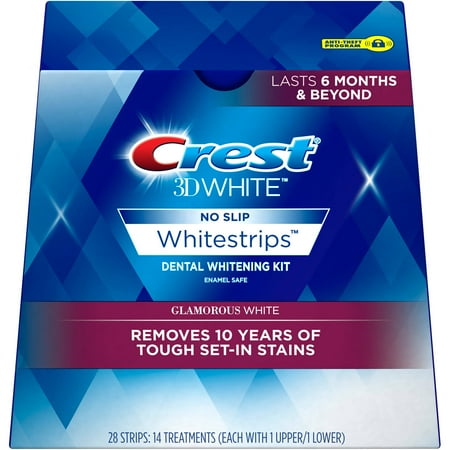 Crest 3D White Whitestrips Luxe Glamorous White Teeth 