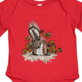 thumbnail image 4 of Inktastic Squirrel Superhero Landing with Acorns Boys or Girls Long Sleeve Baby Bodysuit, 4 of 5