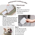 thumbnail image 6 of Reusable Collar for Dogs with Ice Packs - Summer Comfort and Breathable Neck Wear for, 6 of 7