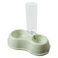 thumbnail image 1 of Oubit Bol pour Chien Rond, Bol pour Animaux de Compagnie Double Bol Rond avec Bouteille de Boisson Bol pour Animaux de Compagnie Durabilité Améliorée, 1 of 1
