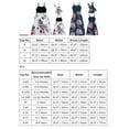thumbnail image 5 of FYMNSI Mommy and Me Summer Floral Sleeveless Dresses Casual Boho Beach Sundress Family Matching V Neck Midi Tank Dress (Girl 8-9T), 5 of 8