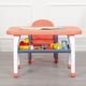 thumbnail image 4 of Muebles para bebés, mesa de estudio con silla, jardín de infantes, mesa y silla de plástico para niños oso de fresa Hogar, 4 of 5