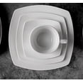 thumbnail image 5 of Vajilla Vascella Blanca Cuadrada para 4 personas 16pz, 5 of 5