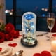 thumbnail image 2 of Cheapark Valentines Day Preserved Rose in Glass Dome with Gold Foil Gift Butterfly Ornament for Home Desk Table Romantic Decor, 2 of 6