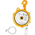thumbnail image 1 of Spring Balancer, 2-7lbs(1-3kg) Retractable Balancer,Retractable Spring Tool Hanging Holding Equipment,1 * spring balancer,Yellow, 1 of 7