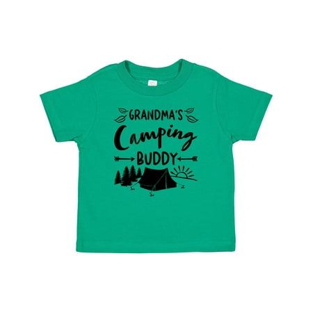 

Inktastic Grandmas Camping Buddy Gift Baby Boy or Baby Girl T-Shirt