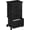 Black-3, variant on Nextay 4 Drawer Dresser with Wood Top, Fabric Storage Tower & Tall Chest for Bedroom, Living Room, Hallway Organization,Black Wood
