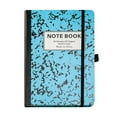 thumbnail image 2 of CoreLiving Wide Ruled Composition Notebook, Colored Marble Covers in Blue Accent, 192 Sheets Lined Paper, Bulk Note Books for Work & Professional Journaling, Office Meeting Notebooks, 1 Pack, 2 of 9