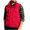Red, variant on Men's Puffer Vest Mock Neck Midweight Windproof Full Zip Bomber Sleeveless Jacket Vests Warm Thermal Fall Winter Outerwear Vests with Pockets Big and Tall Blue XXXXXL