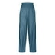 thumbnail image 3 of Pantalones boho harem de lino para mujer: pantalones de cintura alta y pierna ancha con bolsillos, cintura elástica con cordón, tallas S-XXXL, 3 of 4