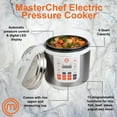 MasterChef 13in1 Pressure Cooker 6 QT Electric Digital MultiPot w 13 Programmable Functions