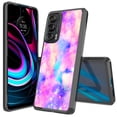 thumbnail image 1 of DALUX Ultra Slim PC-TPU Phone Case Compatible with Motorola Moto Edge 5G (2021) - Unicorn Universe, 1 of 2