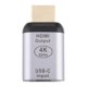 thumbnail image 2 of 4k 60hz Usb 3.1 Type C Female To Hdmi Male Adapter Converter For Macbook Chromebook Pixel, 2 of 5