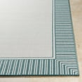 thumbnail image 4 of BoutiqueRugs Skipton Traditional, Transitional Area Rug - Outdoor Safe - Teal, White - 8'10" x 12'10", 4 of 11