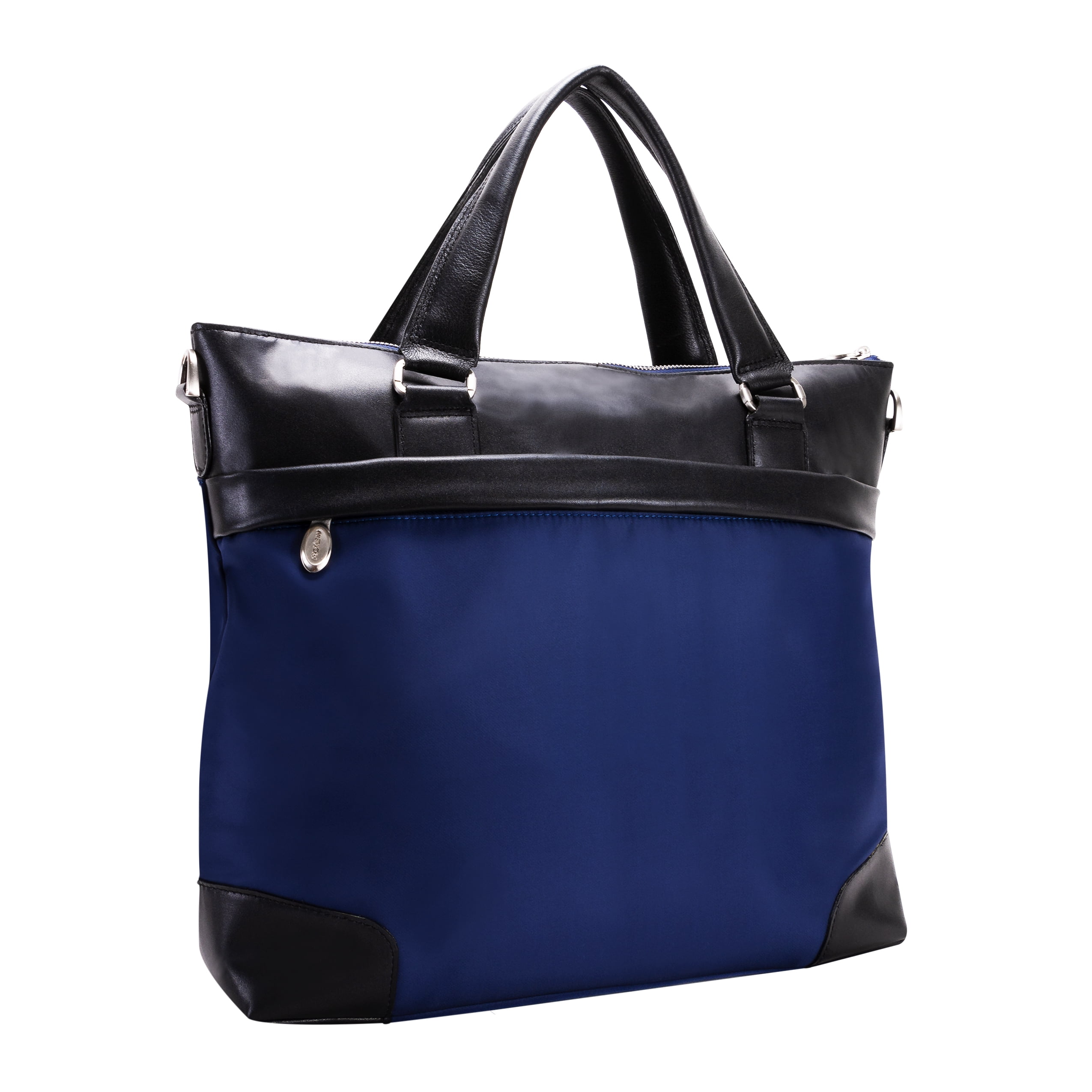 N Series | EASTWARD | 17" Nylon Slim Laptop Briefcase - Navy