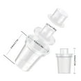 thumbnail image 2 of 6pcs Baby Formula Dispenser with Snap-On Lid for On-the-Go Feedings,Formula on the go,Milk Powder Dispenser for Traveling with Infant，80ml, 2 of 8