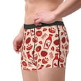 thumbnail image 2 of Pofeuu Tomatoes Print Men’s Boxer Briefs, Moisture-Wicking Underwear, Regular,Trunk-XX-Large, 2 of 5