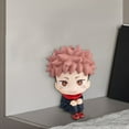 Promotion!TZZ Anime Itadori Yuuji Look Up Figure Model 3.9 inch Cute Q