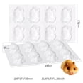 thumbnail image 2 of 8 Cavity   8 Cavity   Silicone Mouse  Cute Baking  For Cake  Chocolate, 2 of 5