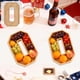 thumbnail image 5 of Bandeja de Servir de Madera Maciza con Forma de Número 2026 – Juego de 4 Piezas de Tabla de Charcutería para Graduación, Fiesta, Decoración de Mesa en Fiestas, 30x19.5cm, 5 of 6