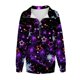 thumbnail image 4 of Camisas Navideñas Para Mujer Tops de Manga Larga Moda Con Cuello en V Otoño Impresión Blusa Suelta Con Cremallera Odeerbi ODB198503, 4 of 5