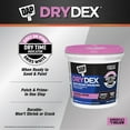 thumbnail image 3 of DAP DryDex 32 oz Pink/White Dry Time Indicator Spackling Plaster, 3 of 7