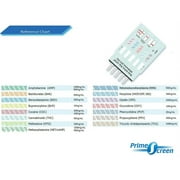 PrimeScreen 10 Panel Dip Card Drug Test WDOA-1104 (10 Pack)