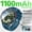 Blue Silicone, variant on Men's Smart Watch, 1.7" HD Display, 1100mAh/90 Days Standby, 120+ Sports Modes, Compass, Flashlight, Wireless Call, 200+ Watch Faces, Voice Assistant, iOS Android Compatible
