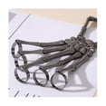 thumbnail image 5 of Personalidad de la moda Punk Esqueleto Mano Hueso Versátil -Anillo de dedo Pulsera Ajustable Todo en Uno C, 5 of 5