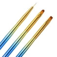 thumbnail image 2 of Durable Nail Art UV Gel Brush Collection Non-Corroding & Resistant to Deformation for Professional Use 3pcs, 2 of 9