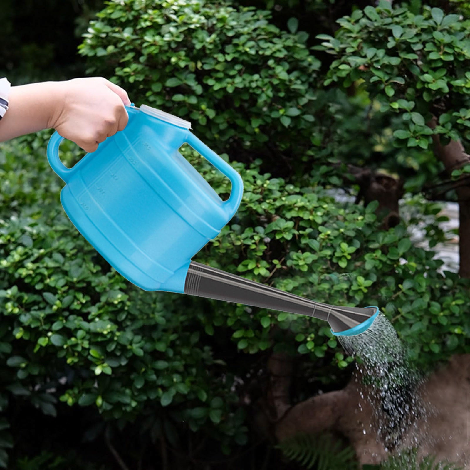 Watering Can for Indoor & Outdoor Plants, 1 Gallon Watering Pot for Garden Flower with Long Spout and Sprinkler Head, Easy Pour