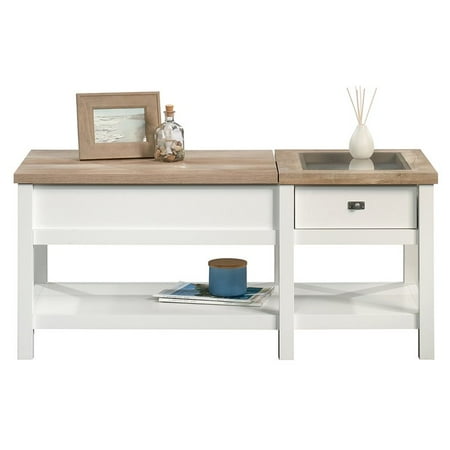 Sauder Cottage Road Lift Top Coffee Table In Soft White Walmart