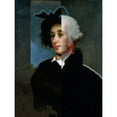 thumbnail image 3 of Vess, June Erica 19x24 Black Modern Framed Museum Art Print Titled - Cheeky Master George, 3 of 5