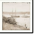 thumbnail image 2 of Historic Framed Print, City Point Virginia (vicinity). Hospital wharf on Appomattox, 17-7/8" x 21-7/8", 2 of 9