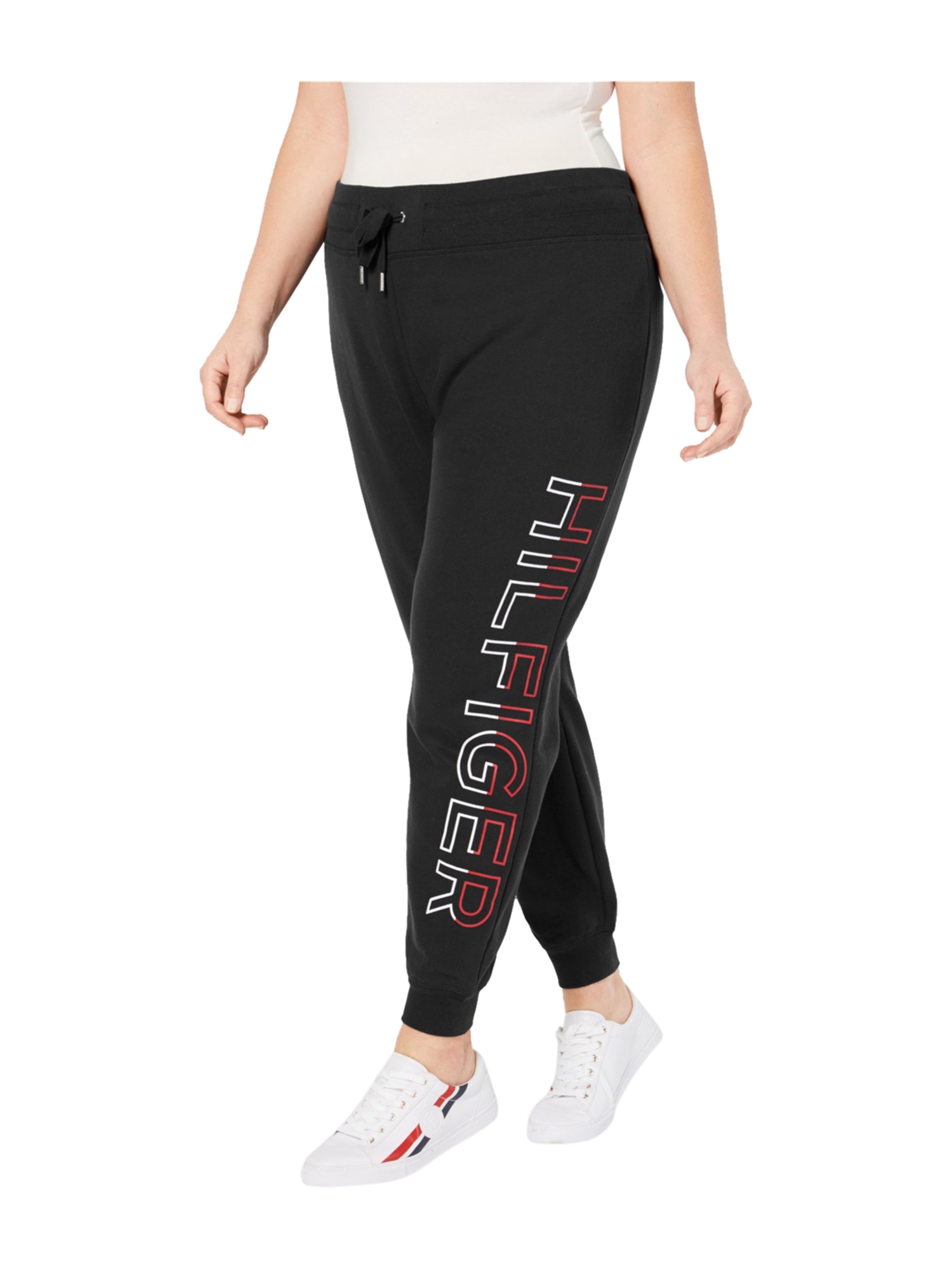 Tommy Hilfiger Womens Logo Athletic 