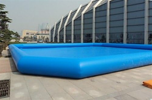EQCOTWEA Family Inflatable Swimming Pool Lounge Pool with One 110V Blower for Water Walking Ball Outdoor Garden Backyard 23x23x1.8ft
