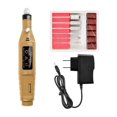 thumbnail image 1 of Qarigey Taladro eléctrico tallado pluma conjunto desata el potencial creativo máquina portátil de mejora de uñas conjunto de molino de Juegos de manicura  estándar americano Oro, 1 of 6