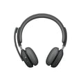 thumbnail image 1 of Logitech Zone Wireless 2 Premium Noise Canceling Headset with Hybrid ANC, Bluetooth, USB-C, USB-A, Certified for Microsoft Teams and Fast Pair, Graphite, 1 of 15