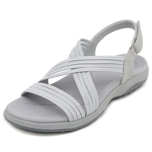 Sandalias deportivas cómodas sandalias de tiras sandalias casuales de playa de verano para mujeres
