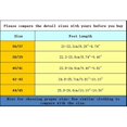 thumbnail image 5 of Striped Cloth Bottom Couples Warm Slippers Non Slipping Shoes for Men & Women, 5 of 5