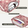 thumbnail image 3 of Strawberry Crossbody Canvas Shopping Bag Women's Handbag for Women Men, 3 of 5
