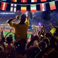 thumbnail image 4 of Naiovety Cuerda Bandera Bar Top 24/32 Naciones Copa Europea Percha pequeña Adorno de Navidad Home Garden Sign Banderín Banner 8 / 10m Type2 NO2, 4 of 6
