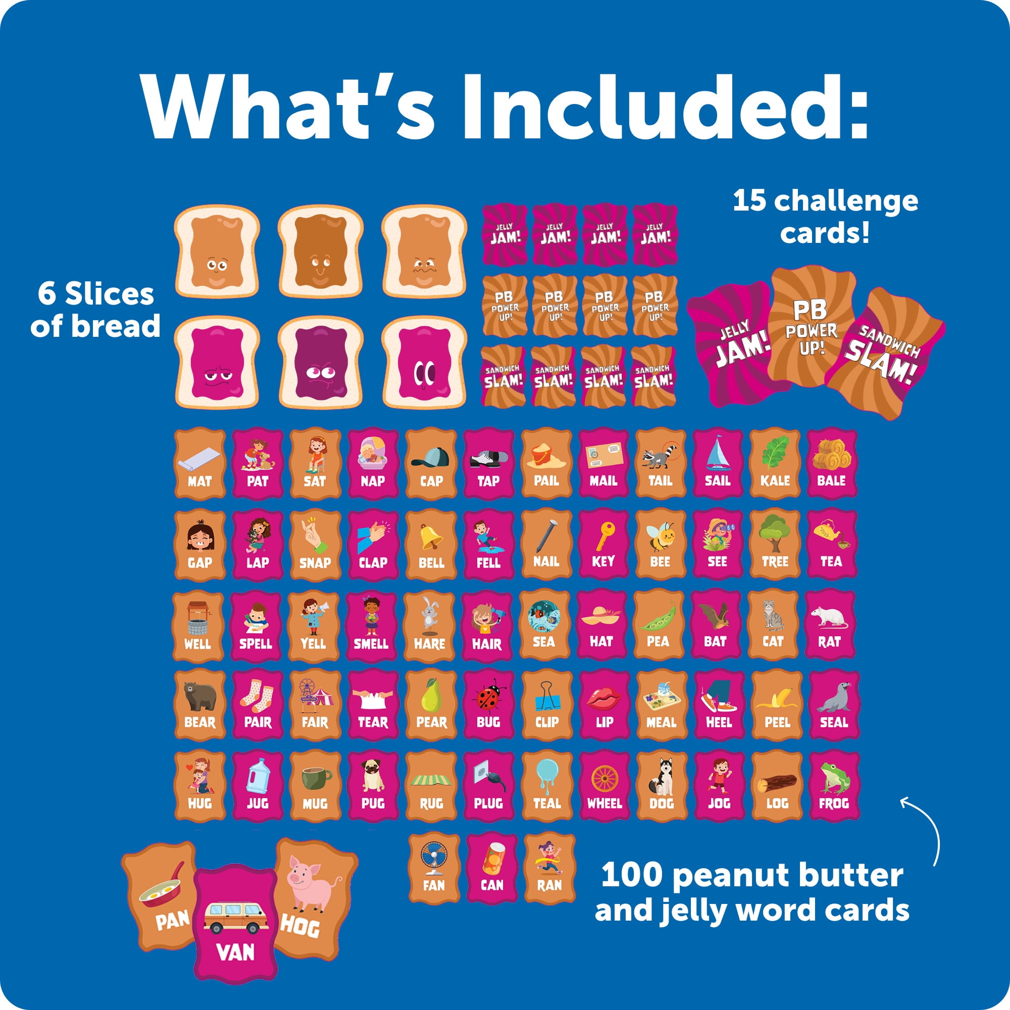 Learning Resources PB & What? - Reading Readiness, Language Development, Ages 5+