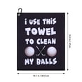 thumbnail image 2 of 2 Pcs Serviette en Microfibre Superfine Serviette de Balle de Golf Serviette de Golf Portable Serviette d'Essuyage de Sport de Golf pour Golf Extérieur, 2 of 8